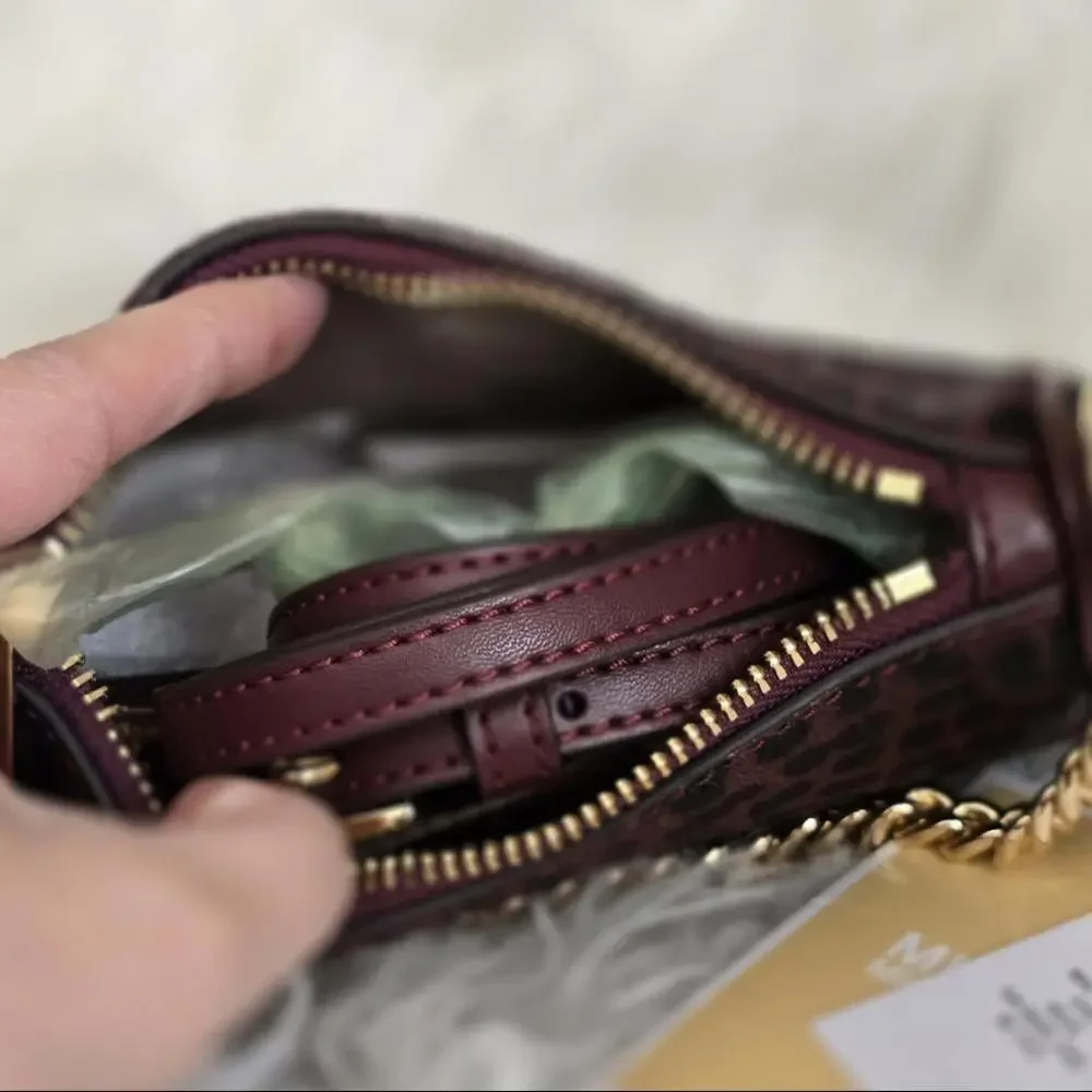 Michael Kors Leopard Print Crossbody Bag - Picture 6 of 6